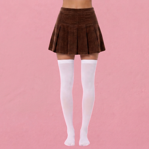 Sexy Black White Soild Color Long Socks Women over Knee Thigh High over the Knee Stockings Lolita Ladies Girls Warm Knee Socks